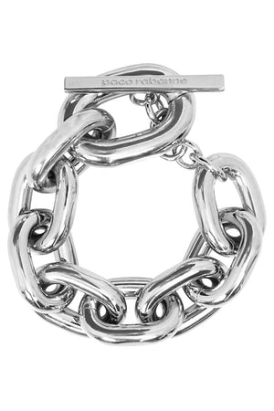 PACO RABANNE ACCESSORIES SILVER XL LINK BRACELET | SILVER