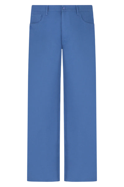 RAF SIMONS WIDE FIT DENIM WORKWEAR PANTS BLUE NEW