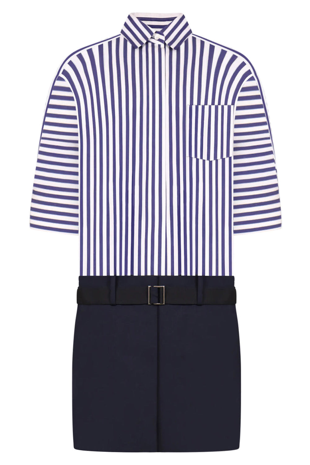 SACAI THOMAS MASON DRESS BLUE STRIPE NEW SEASON PARLOUR X SYDNEY