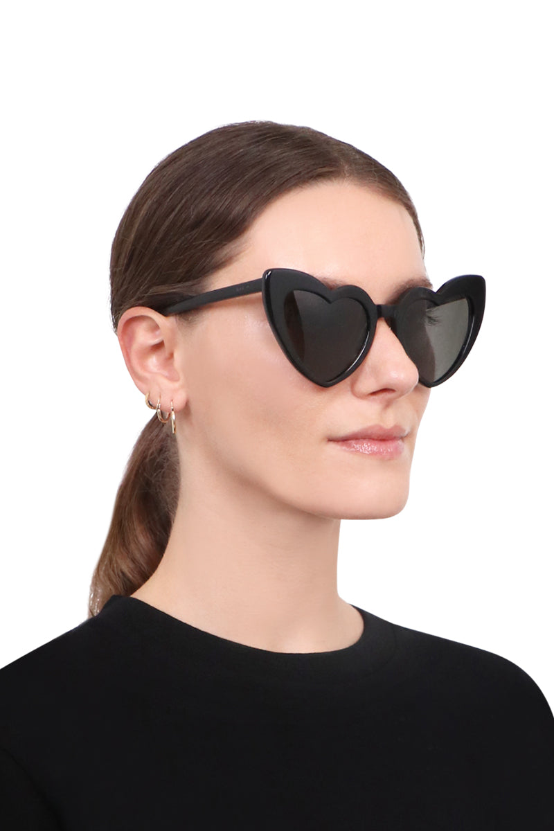 Heart store sunglasses ysl