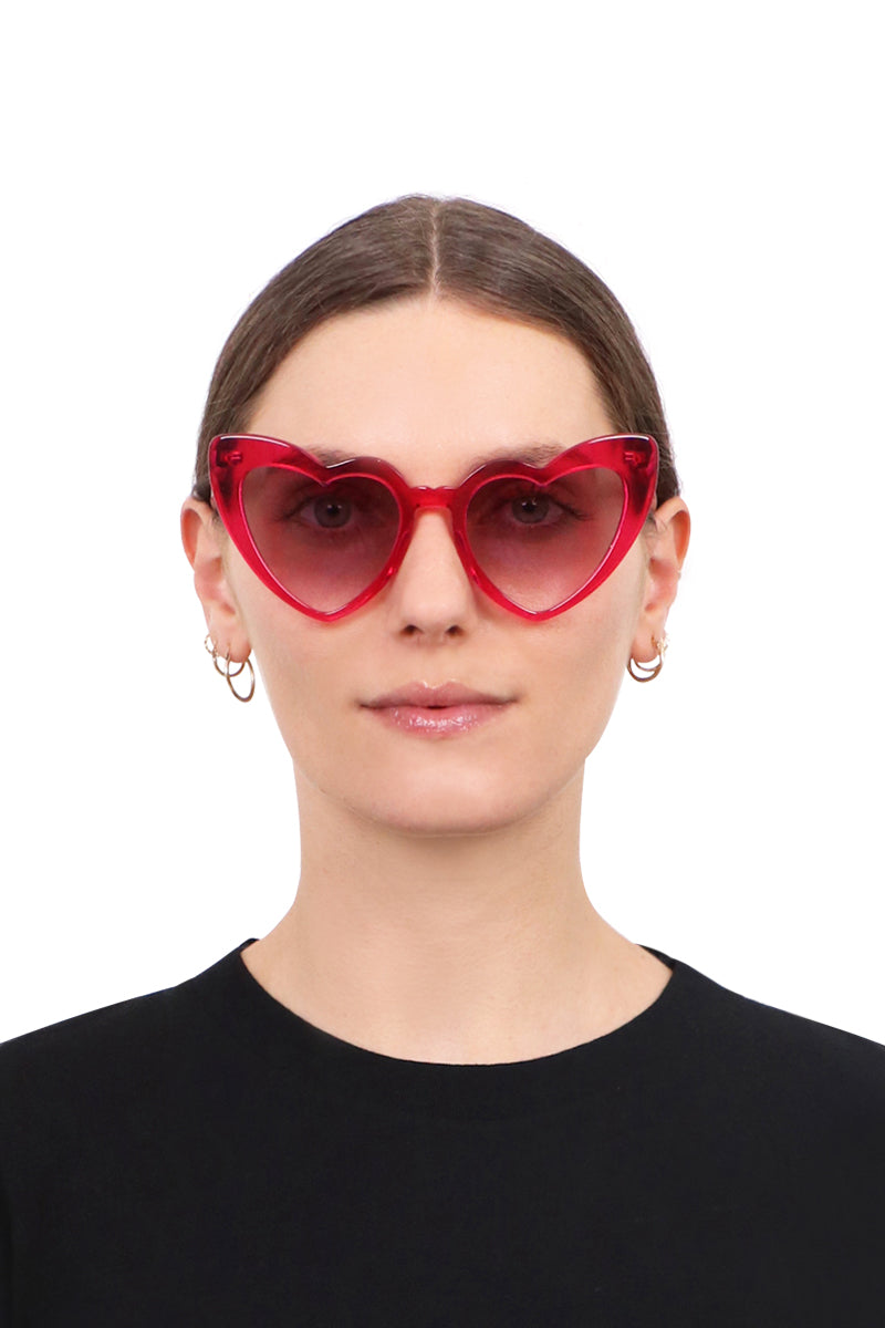 Ysl cheap red sunglasses