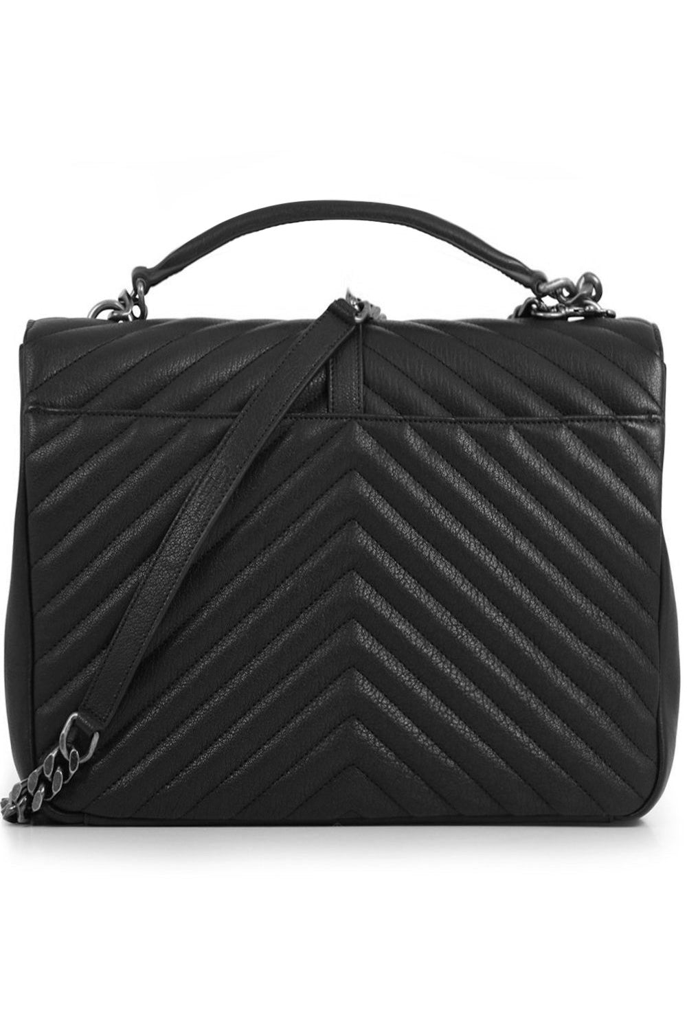 Ysl matelasse college bag hot sale