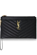 Saint Laurent Monogram bill pouch - ShopStyle Wallets & Card Holders