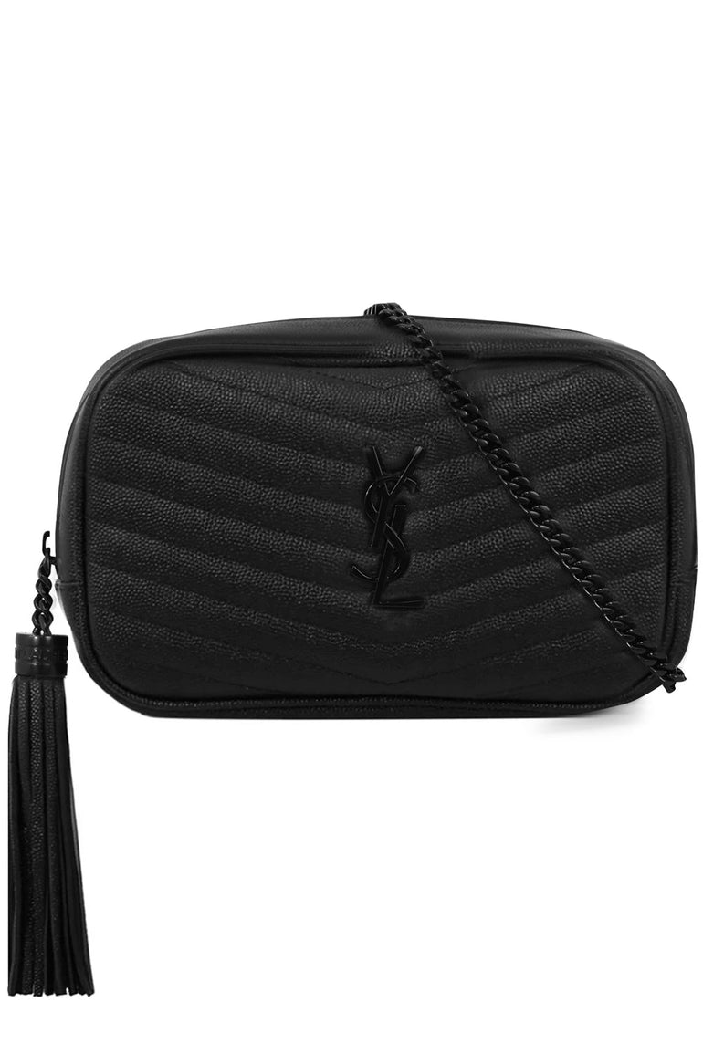 YSL Black Mini Lou Camera Bag – The Closet