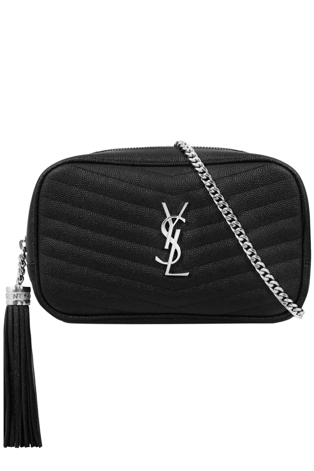 Saint laurent camera hot sale bag black