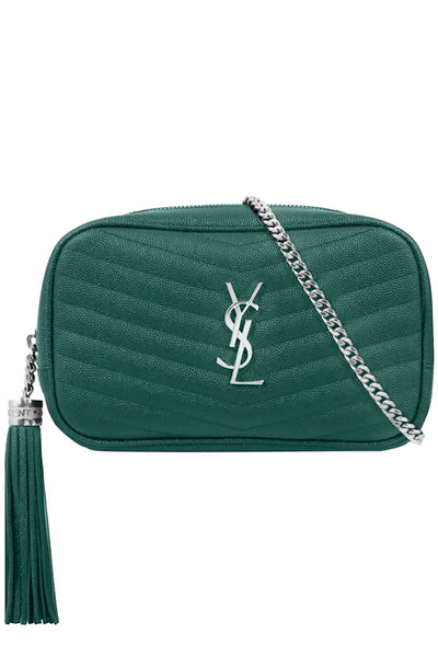 Saint Laurent Lou Mini Monogram YSL Quilt Calf Camera Bag