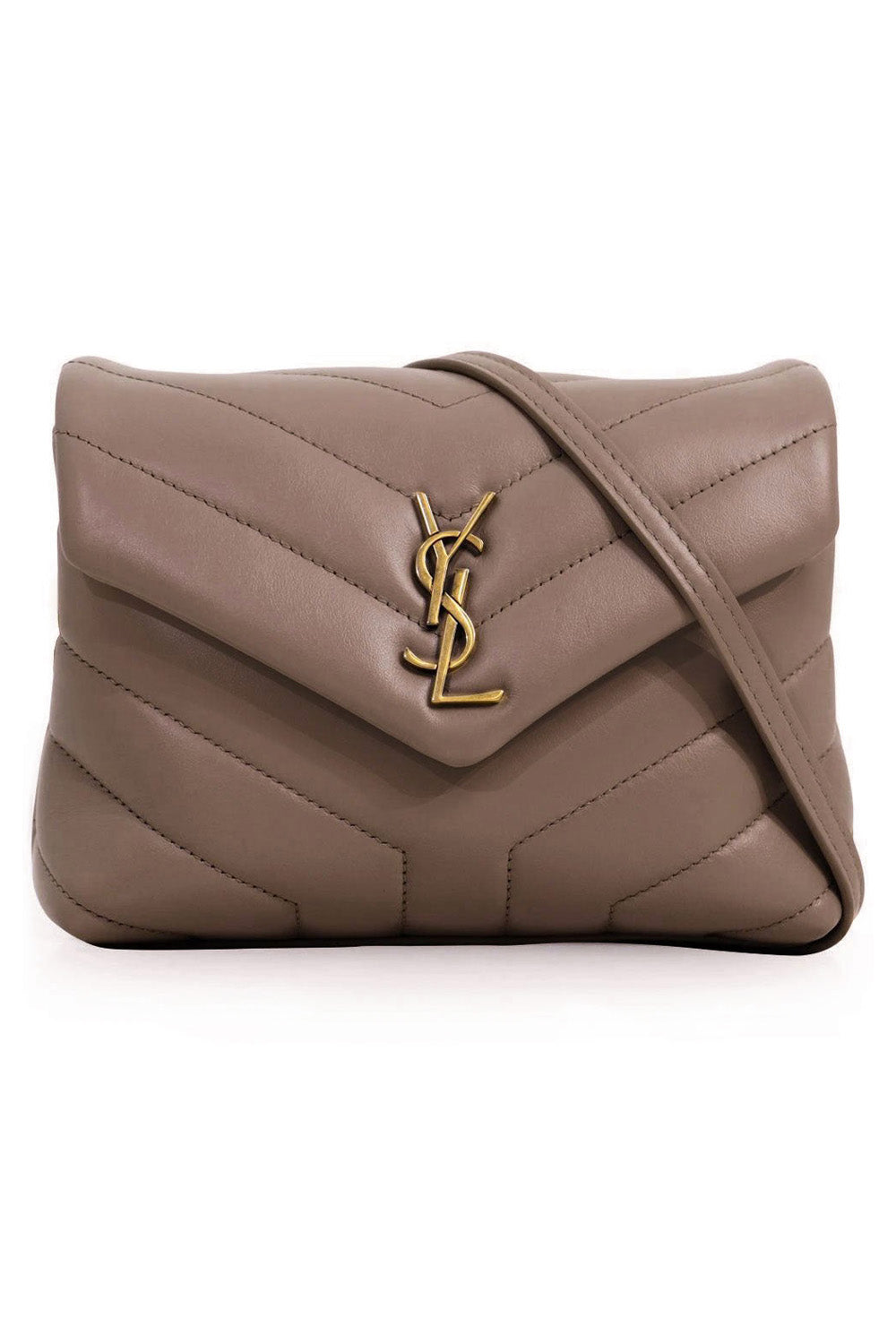 Ysl loulou large size storm grey NWT