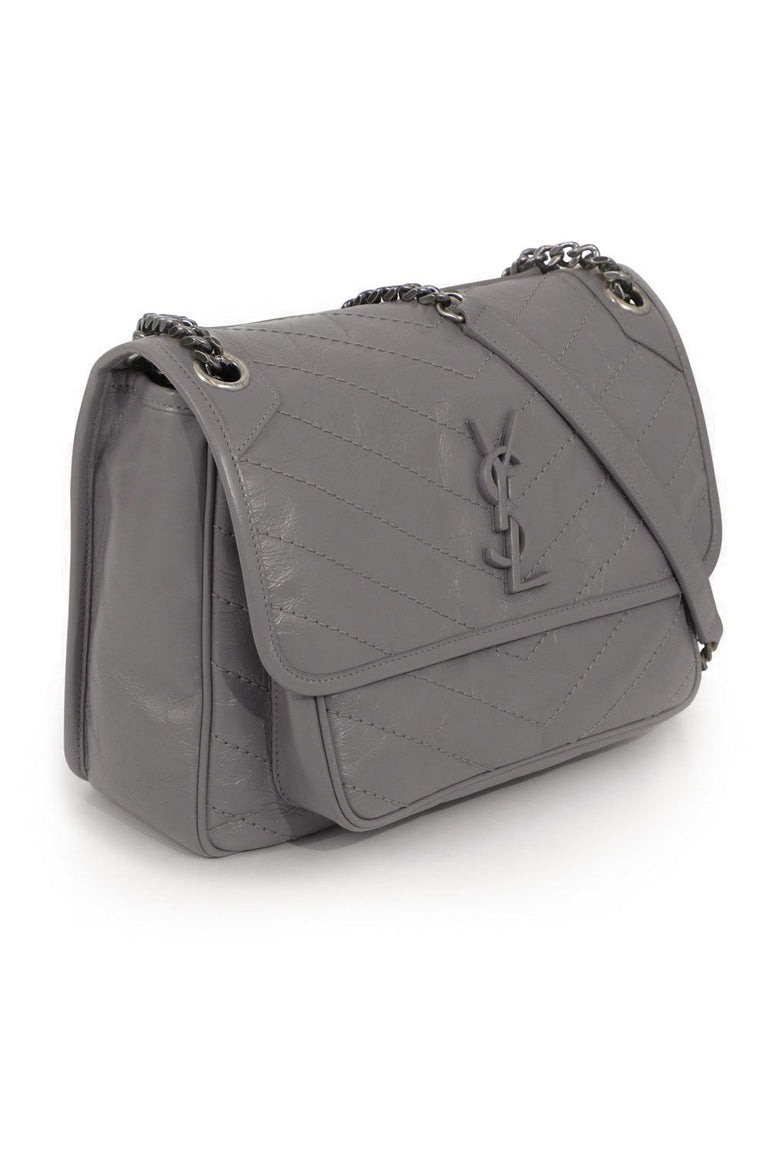 Ysl Niki Shoulder Bag, White Leather, Medium | ShopShops | Get Off
