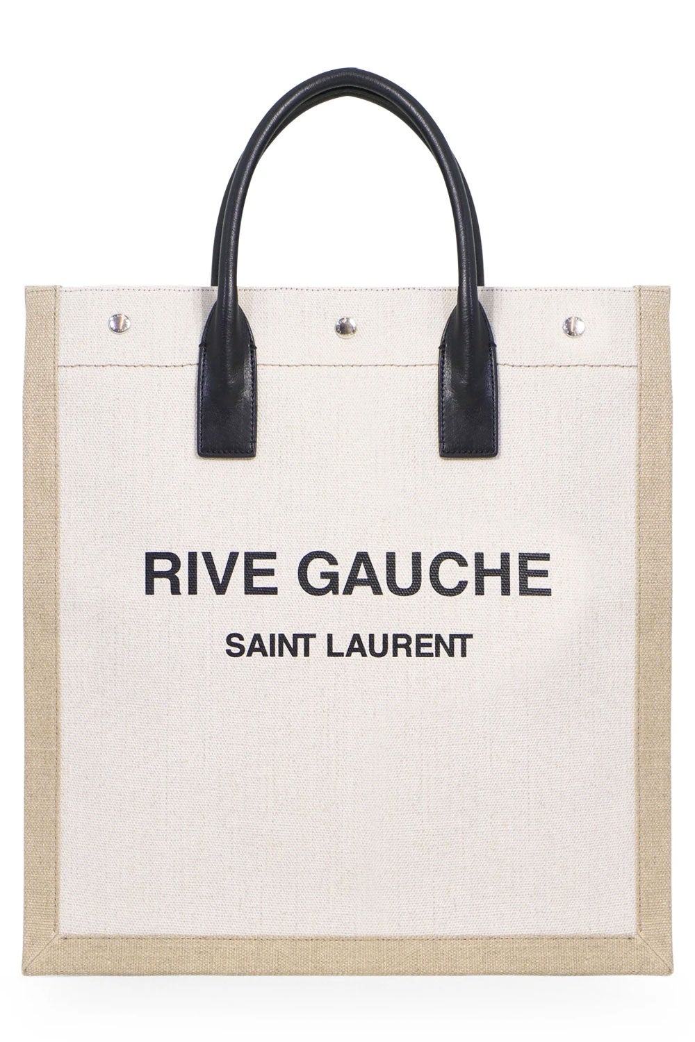 An Yves Saint Laurent Rive Gauche Bag in Black Patent Vinyl Circa