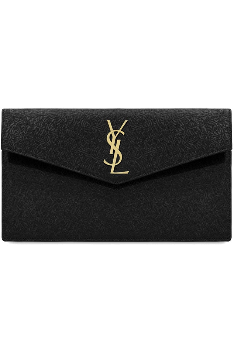 SMALL UPTOWN POUCH BLACK/GOLD - BLACK in 2023