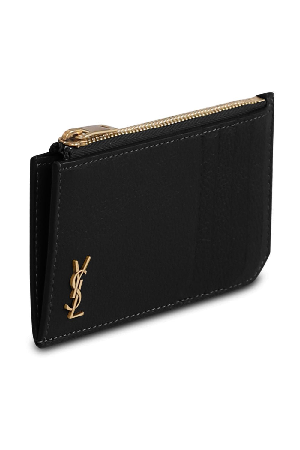 Ysl zipper card online holder