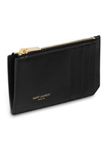 SAINT LAURENT ZIPPED CARDHOLDER OLIVE GOLD NEW SEASON PARLOUR X SYDNEY –  Parlour X