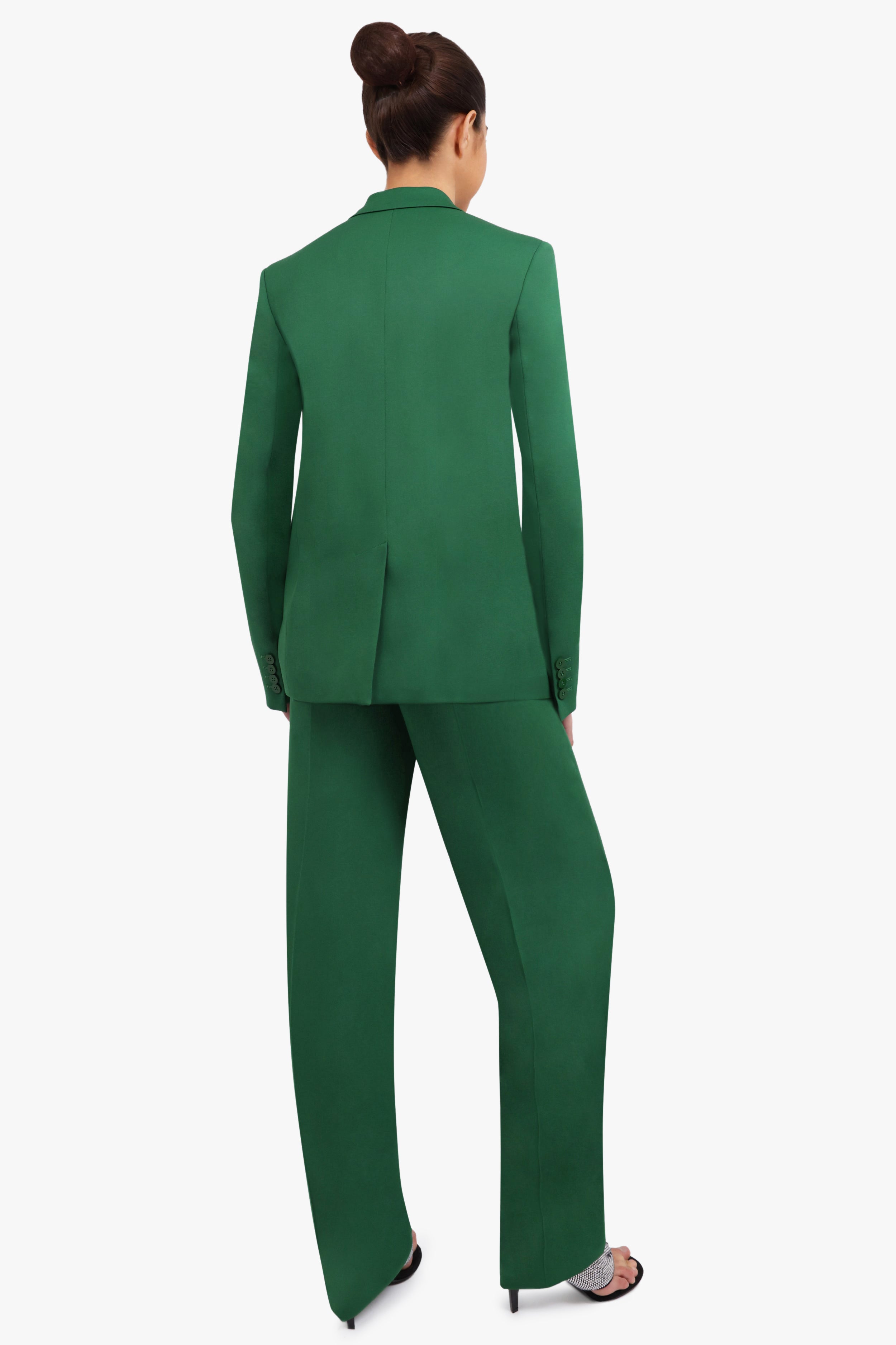 The Attico Jagger tapered trousers - Green