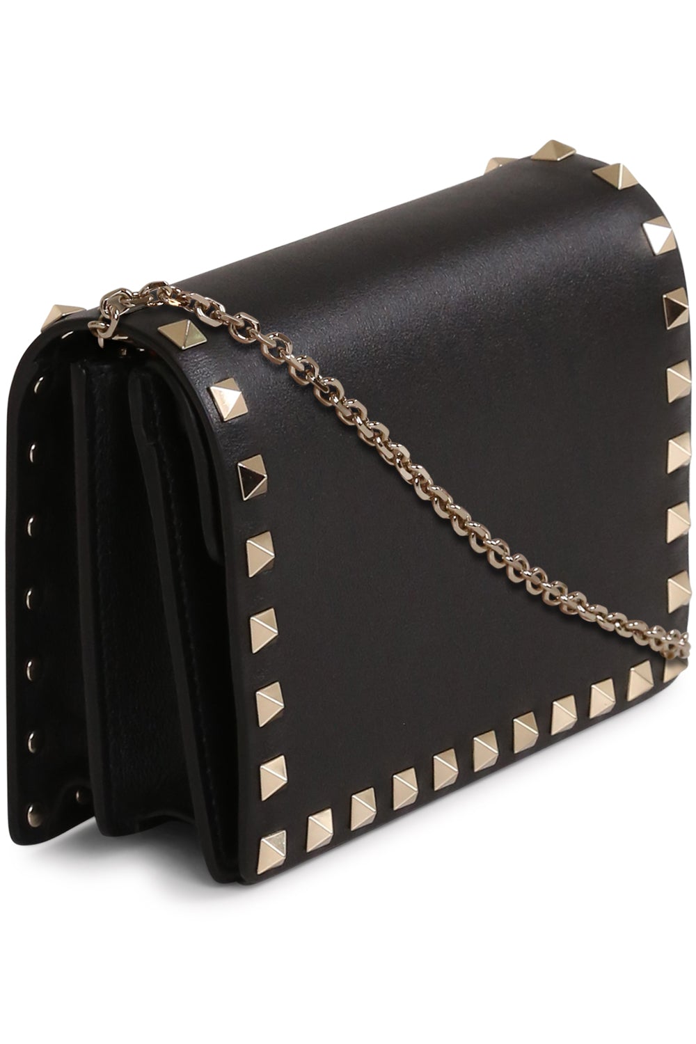 Valentino rockstud black crossbody bag hot sale