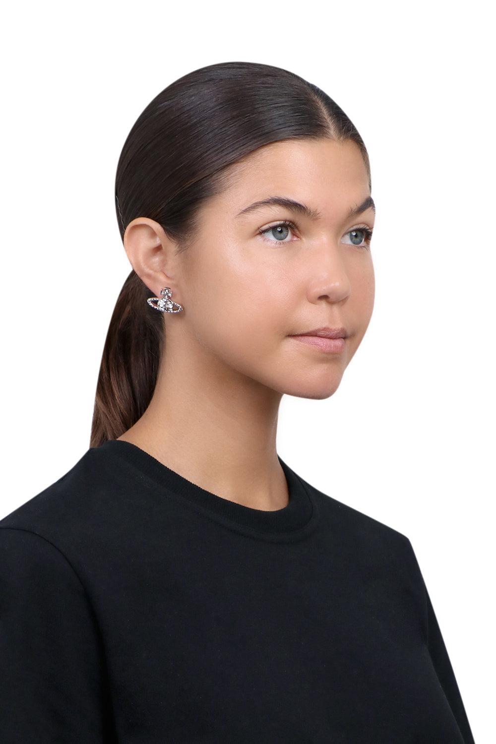 Vivienne westwood online rhodium earrings