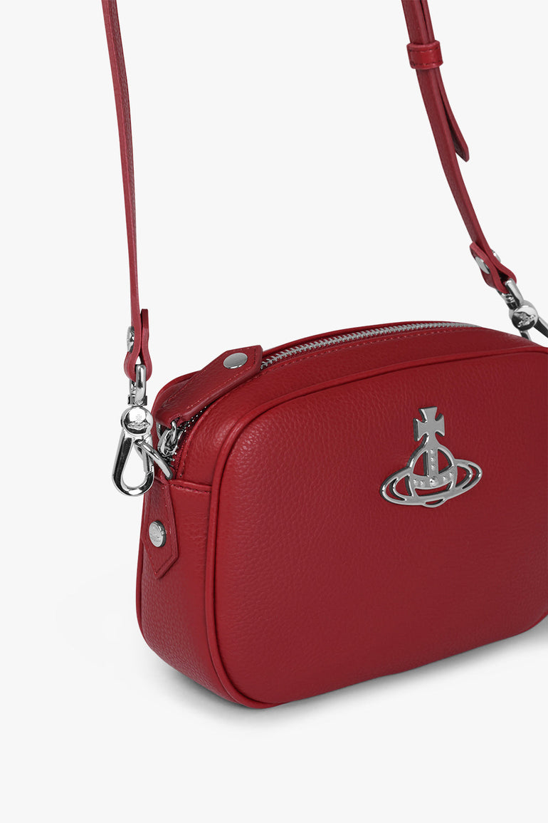 VIVIENNE WESTWOOD BAGS Red Anna Camera Bag | Red/Silver