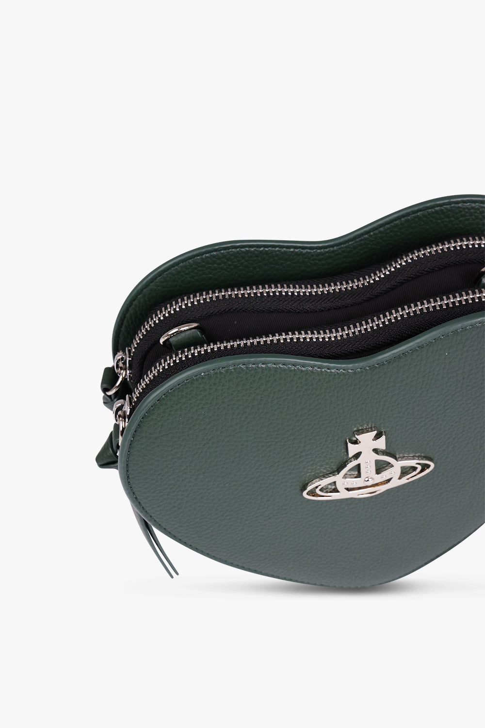 Vivienne Westwood Unisex Belle Heart Frame Handbag in Black | Dolce&Gabbana®