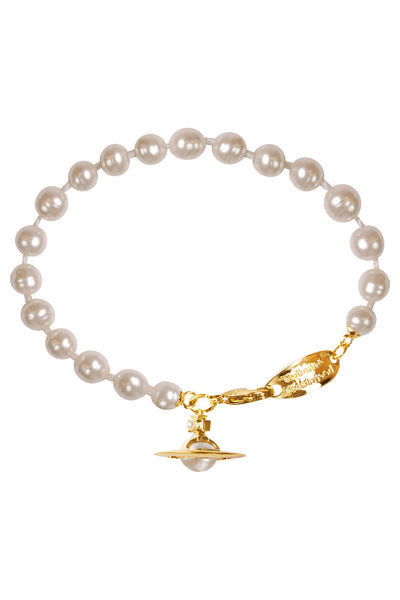 Vivienne Westwood Jewellery Simonetta Orb-pendant Pearl Necklace In  Platinum/enamel/prl | ModeSens