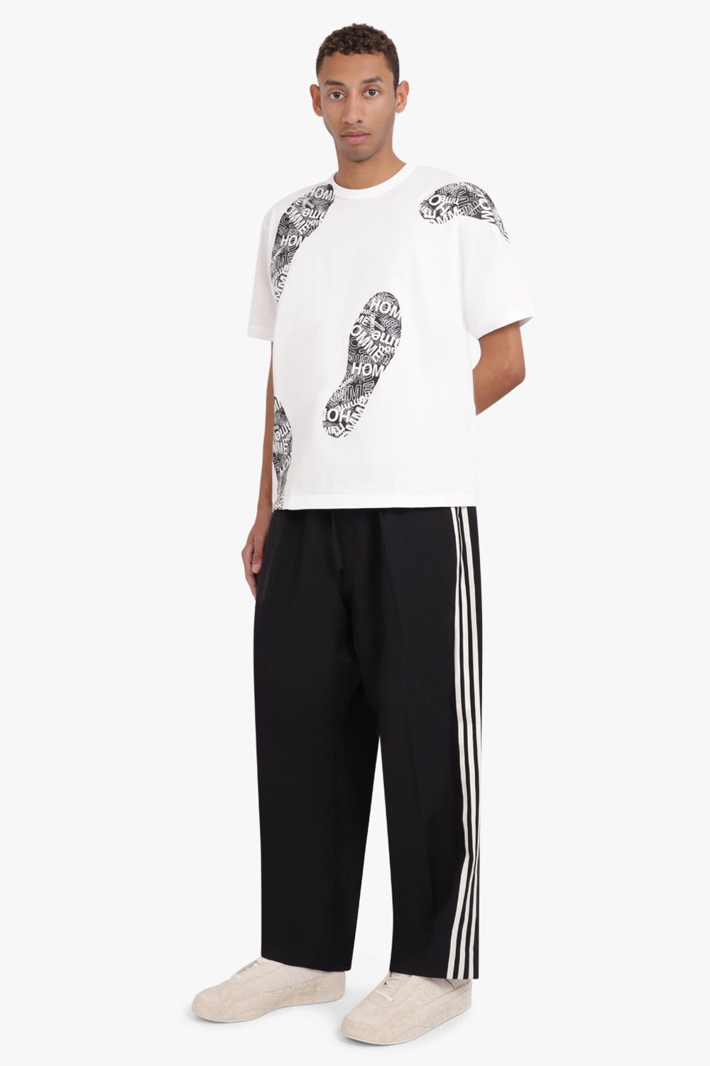 Side stripe jogger outlet pants