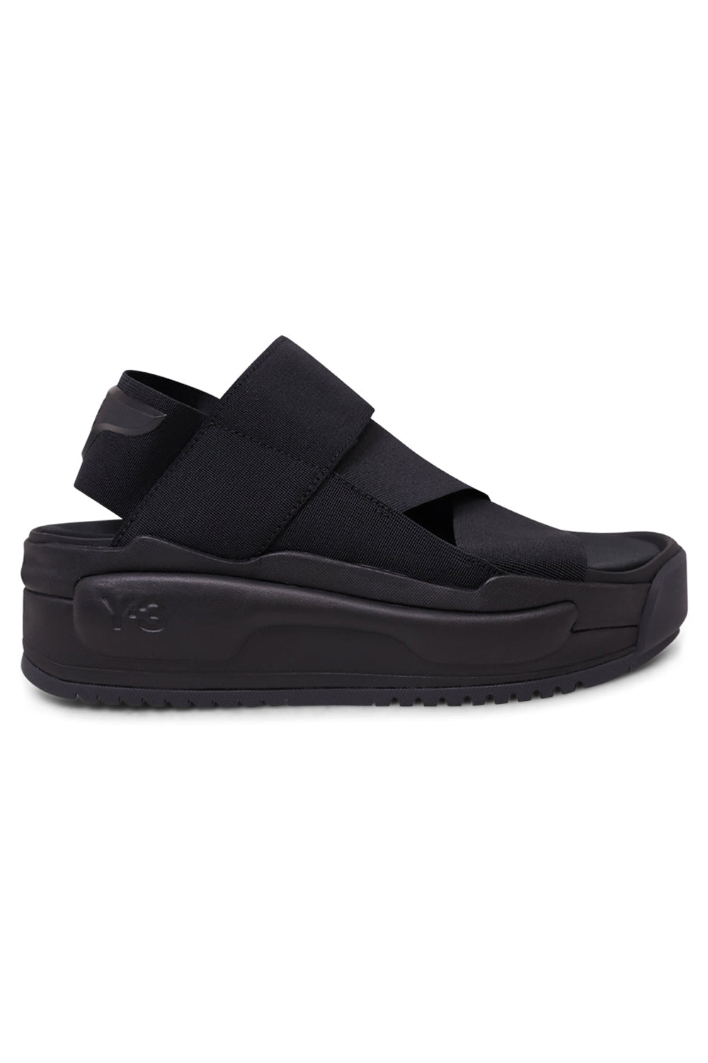 Y-3 RIVALRY SANDAL BLACK NEW SEASON PARLOUR X ONLINE SYDNEY – Parlour X