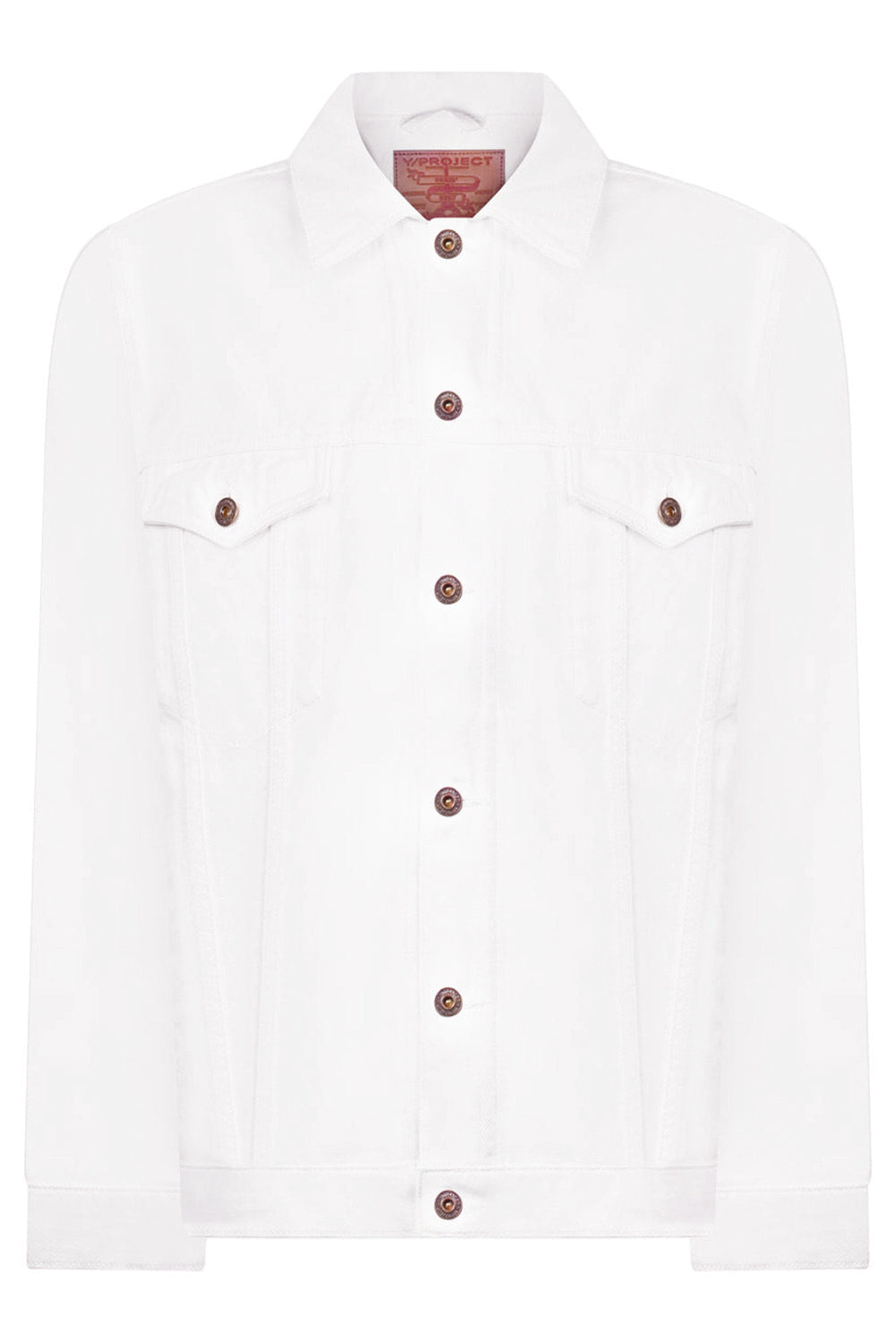 Y/PROJECT RTW CLASSIC WIRE DENIM JACKET | WHITE